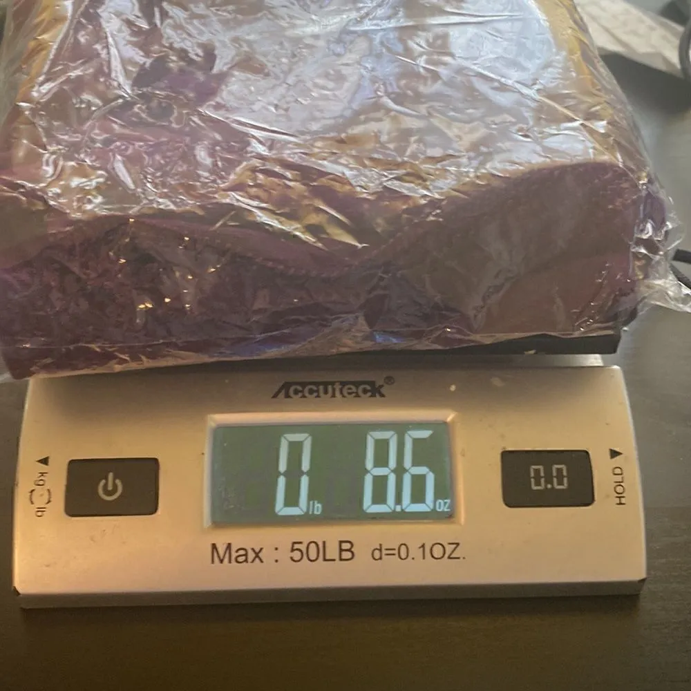 Table Eight 3/4 sleeve purple embellished neckline size medium Purple - Image 7