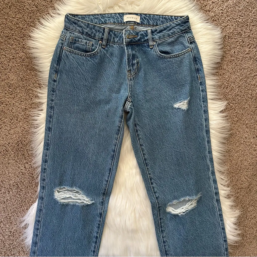 PacSun Low Rise Straight Leg Jeans - Image 2