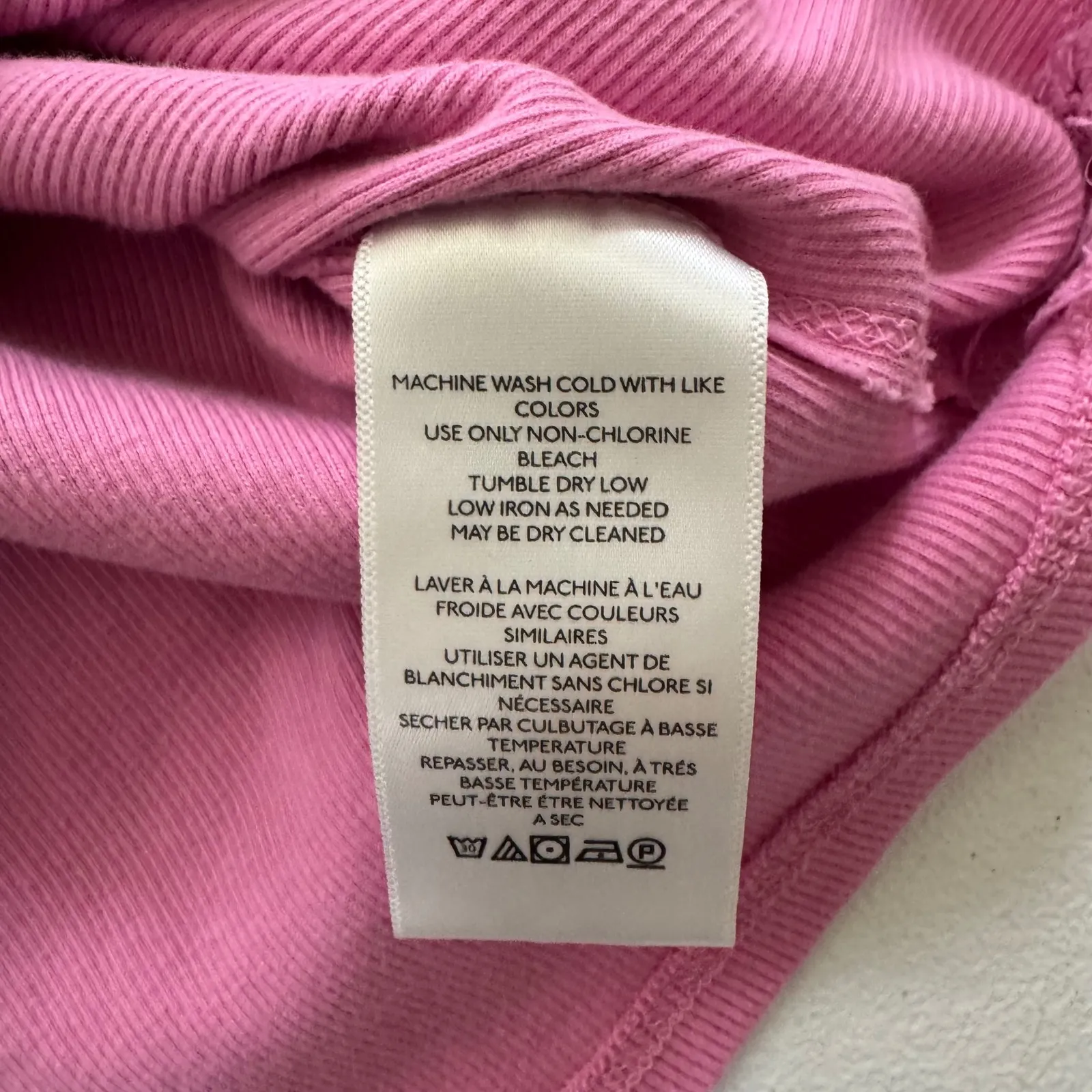 Chic BOHOO WE THE FREE Pink Ribbed Knit Tank Top‎ Size S - Image 4