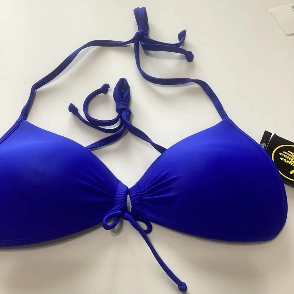 Body Glove Smoothies Vibrant Blue Bikini Top size small - Image 4