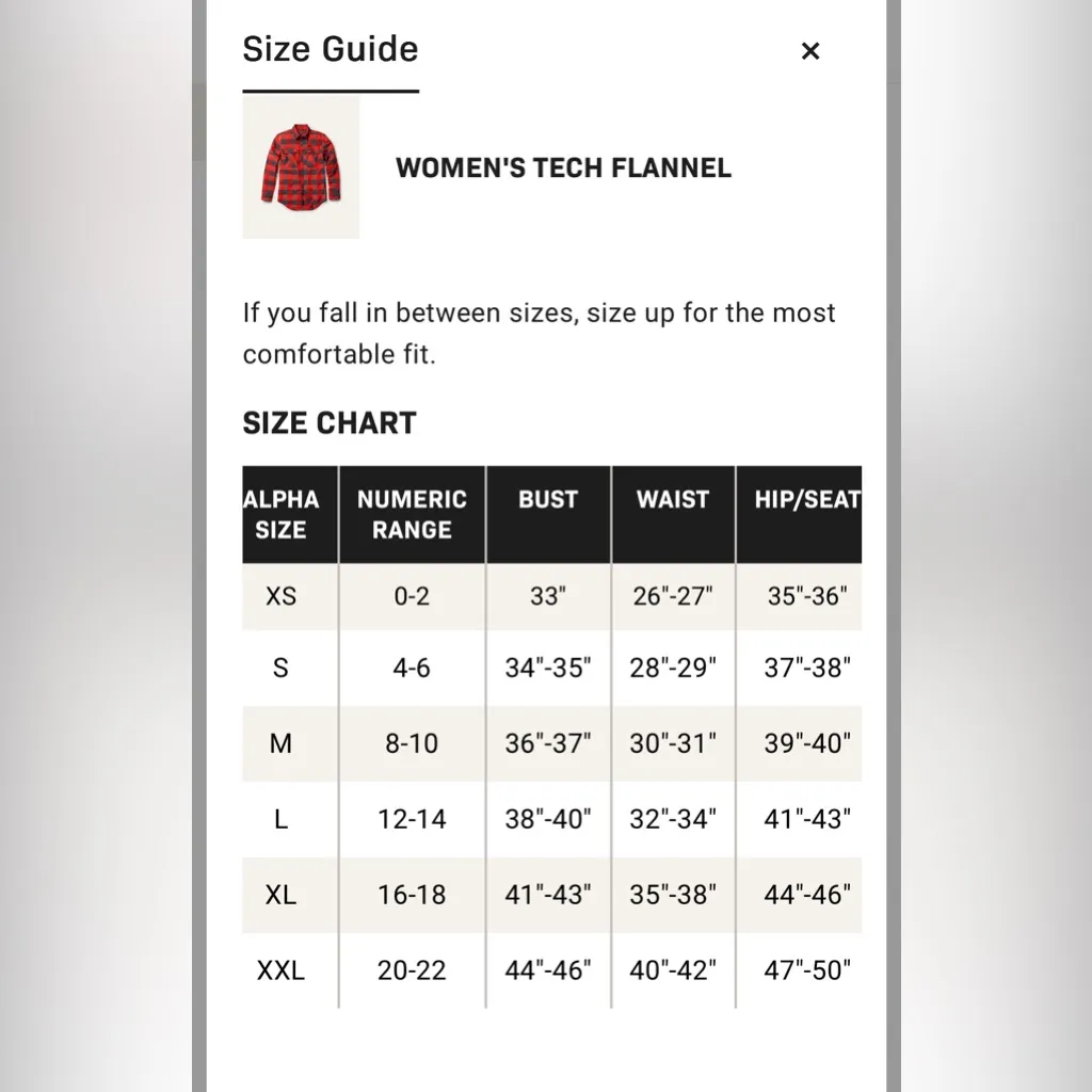Truewerk women’s Tech Flannel sz L Gray Size L - Image 5