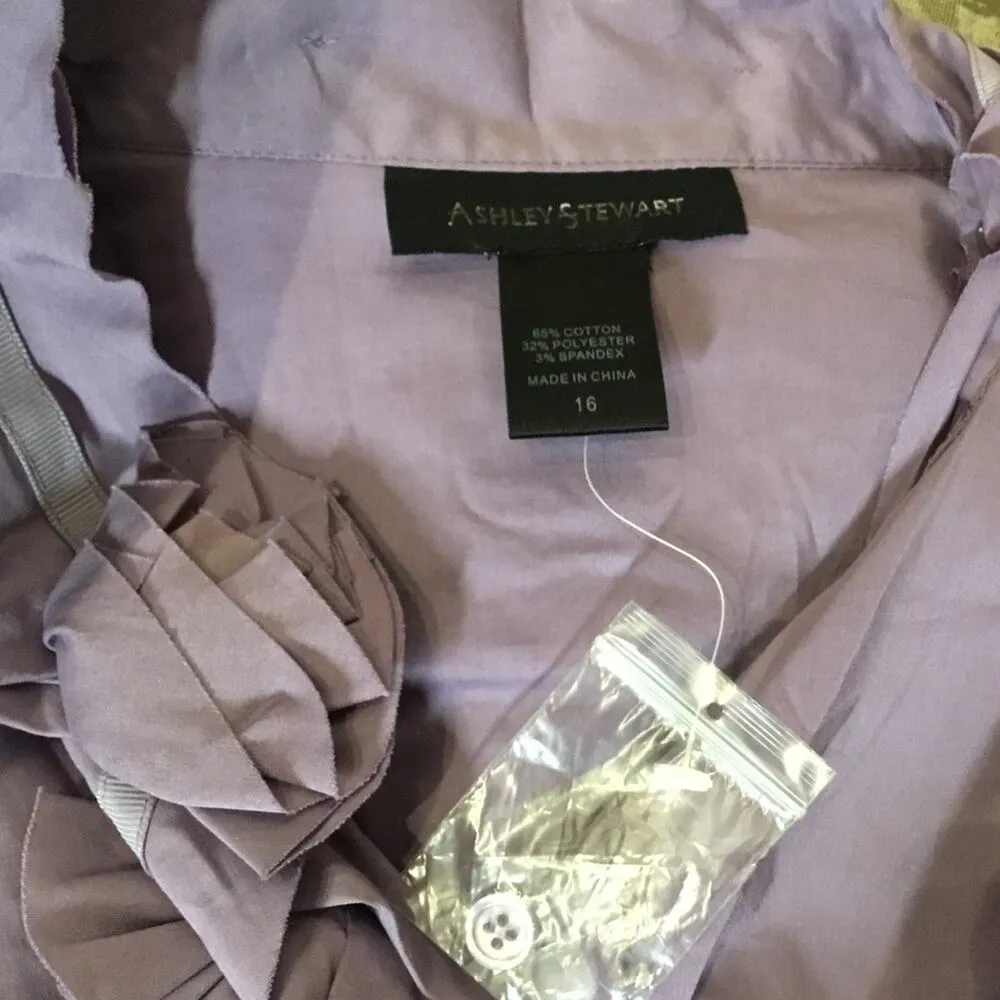 NWOT Ashley Steward Button Down Shirt - Image 5