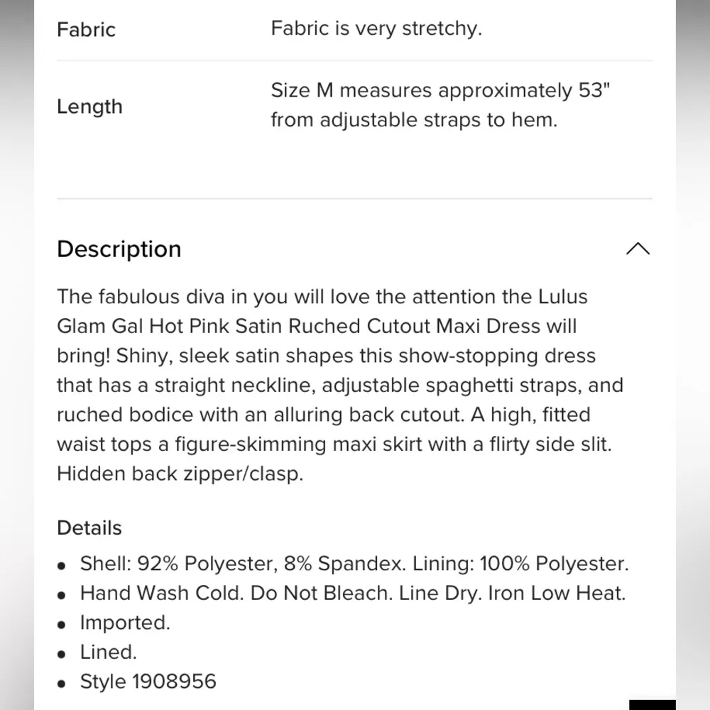 Lulus Glam Gal Hot Pink Satin Ruched Cutout Maxi Dress - Image 5