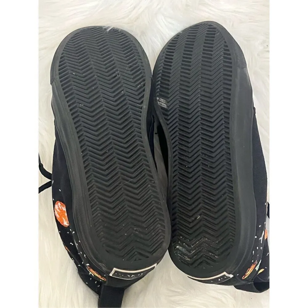 Bangs Canvas High Top Solar System Shoes M/8.5 W/10 Black - Image 4