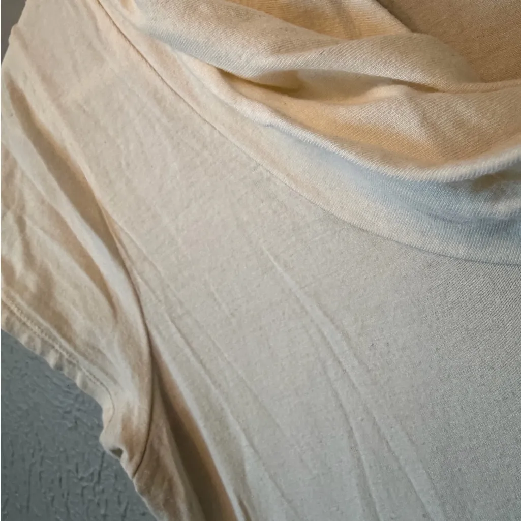 CAbi Cream Short Sleeve Women's Top - Image 5