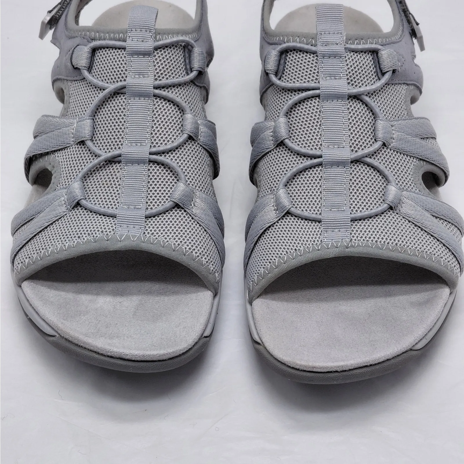Easy Spirit SE Spark 2 Womens Sandals Size 9M Gray Casual Comfort Walking Shoes - Image 8