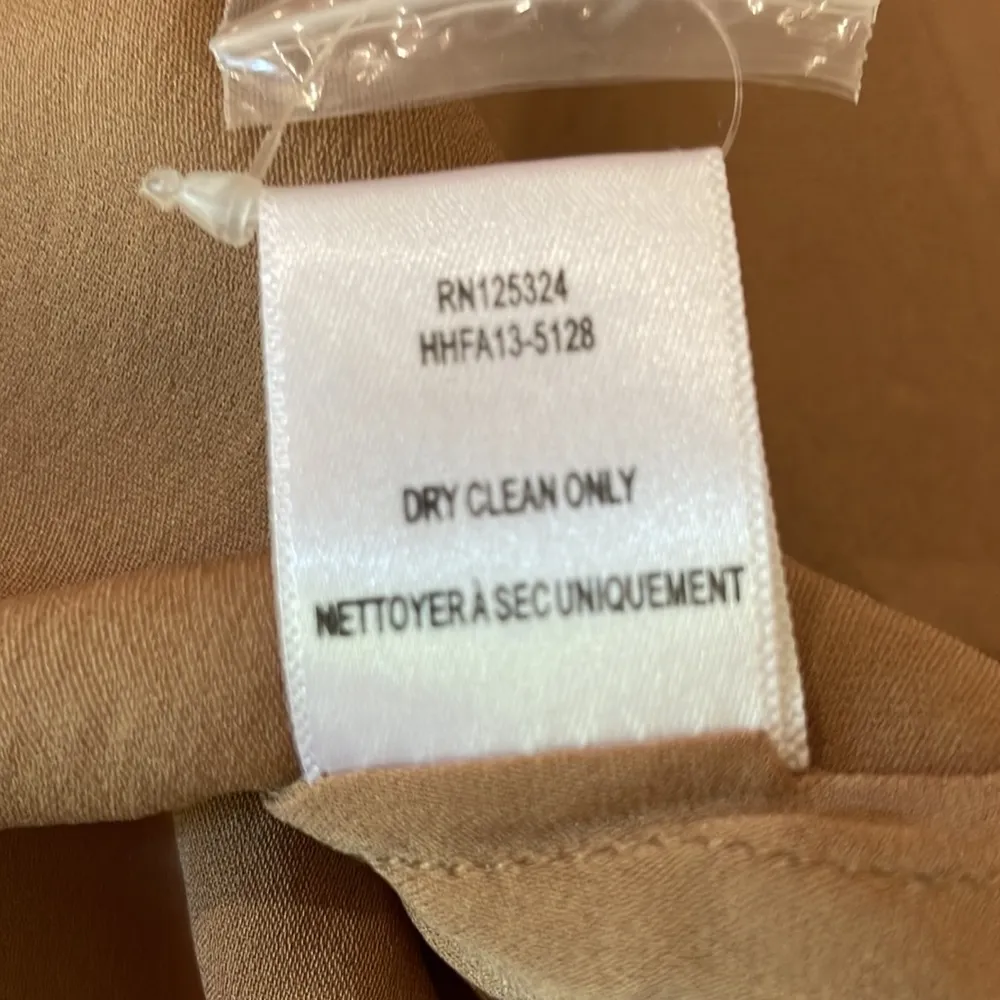 Haute Hippie chiffon silk flat ruffle button down sheer sleeveless collared top - Image 9