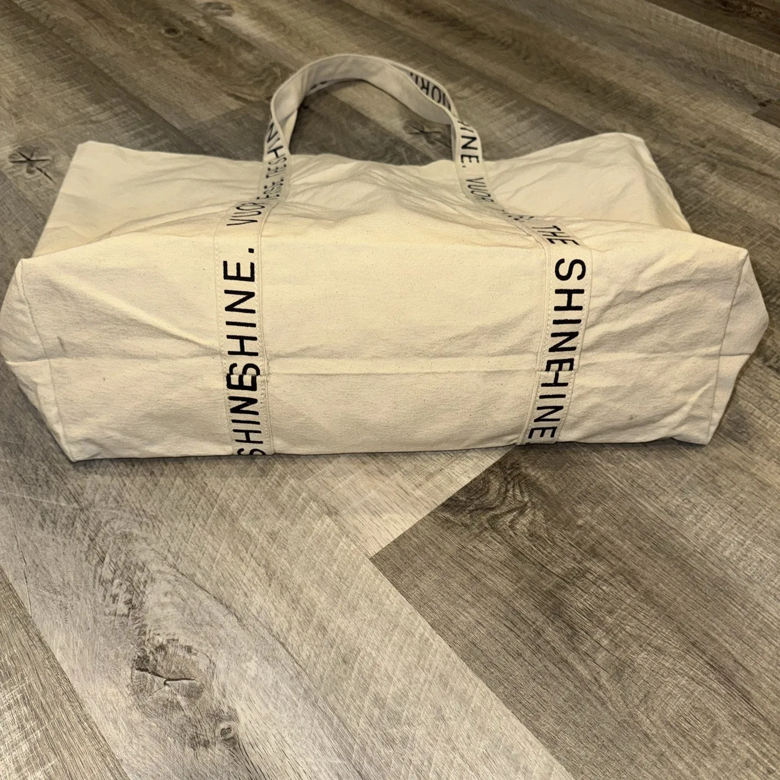 Vuori Rise And Shine Limited Edition Large Tote Bag, Viral Bag 2025! NewReusable - Image 3