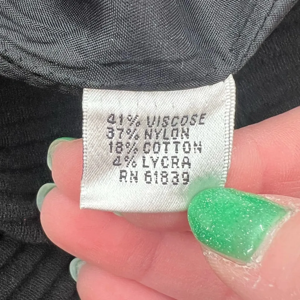 Teri Jon Pencil Skirt 14 Black - Image 7