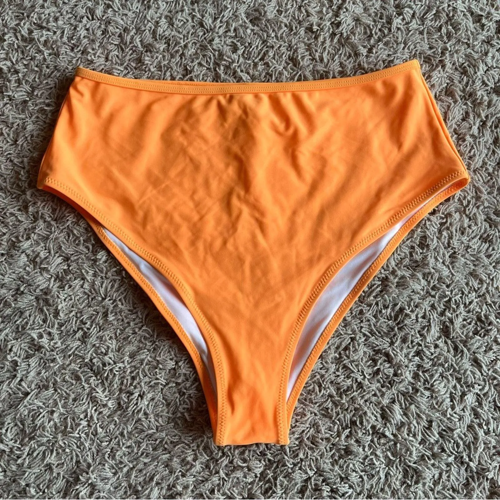 NWT! Cupshe Orange Swim Bikini Bottom Size Large - Image 2