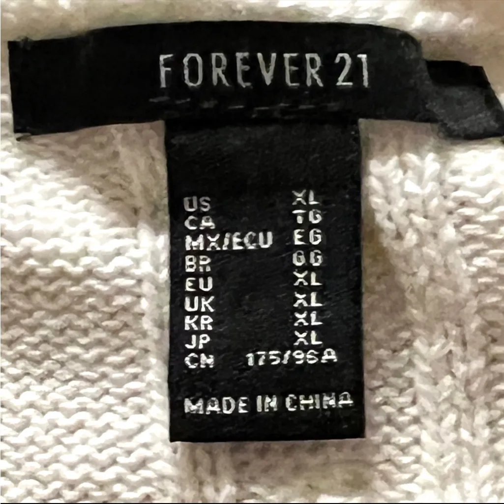 Forever 21  White Cable Knit Tank Top - Image 6