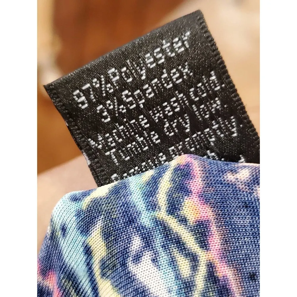 Win Win Women's Multicolor Polyester Pull On Comfort Waist Palazzo Pant Size M Size M - Image 7