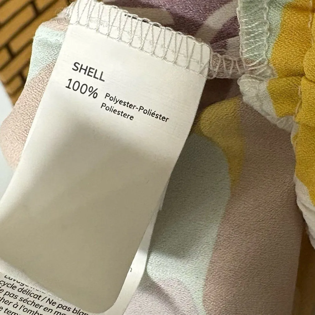 Cupshe Liliana‎ Leafy Elastic Waisted Pants Size Small - Image 8