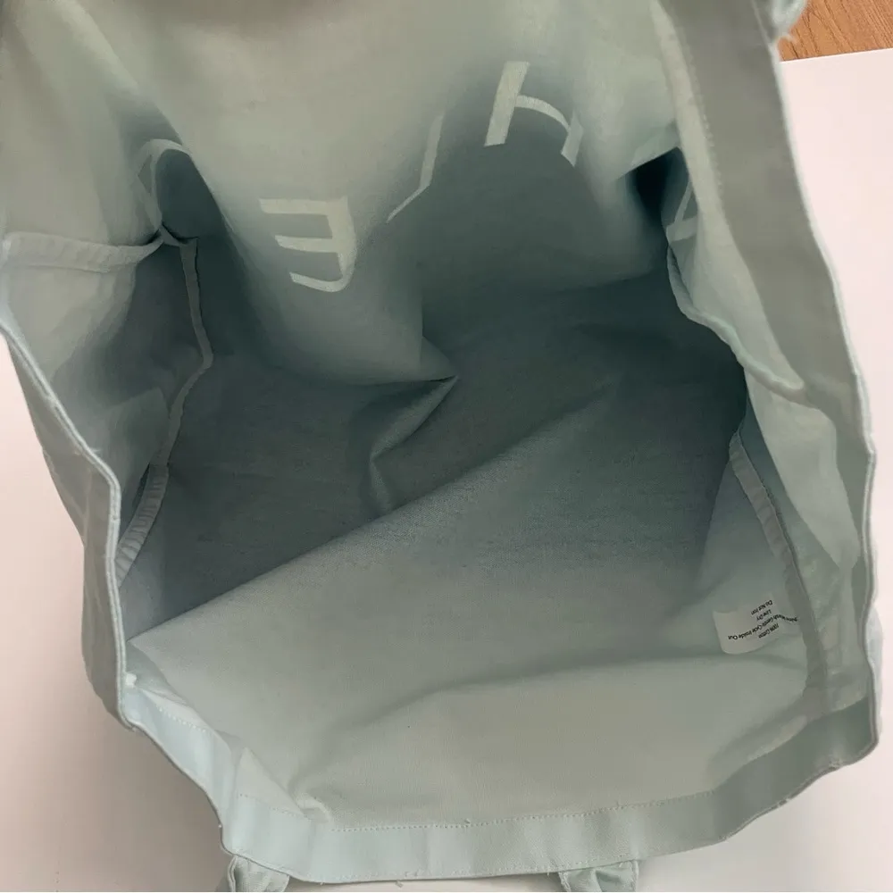 Athleta Tote Bag Lightweight Beach Travel Gym Ombré Blue - Image 11