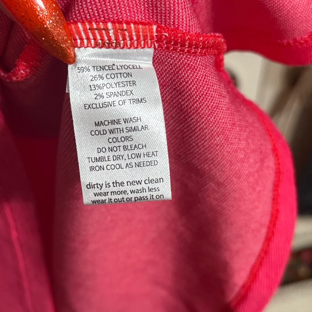 💖 Toad & Co (Horny Toad) Red Finlay Long Sleeve Knit Dress - Image 5