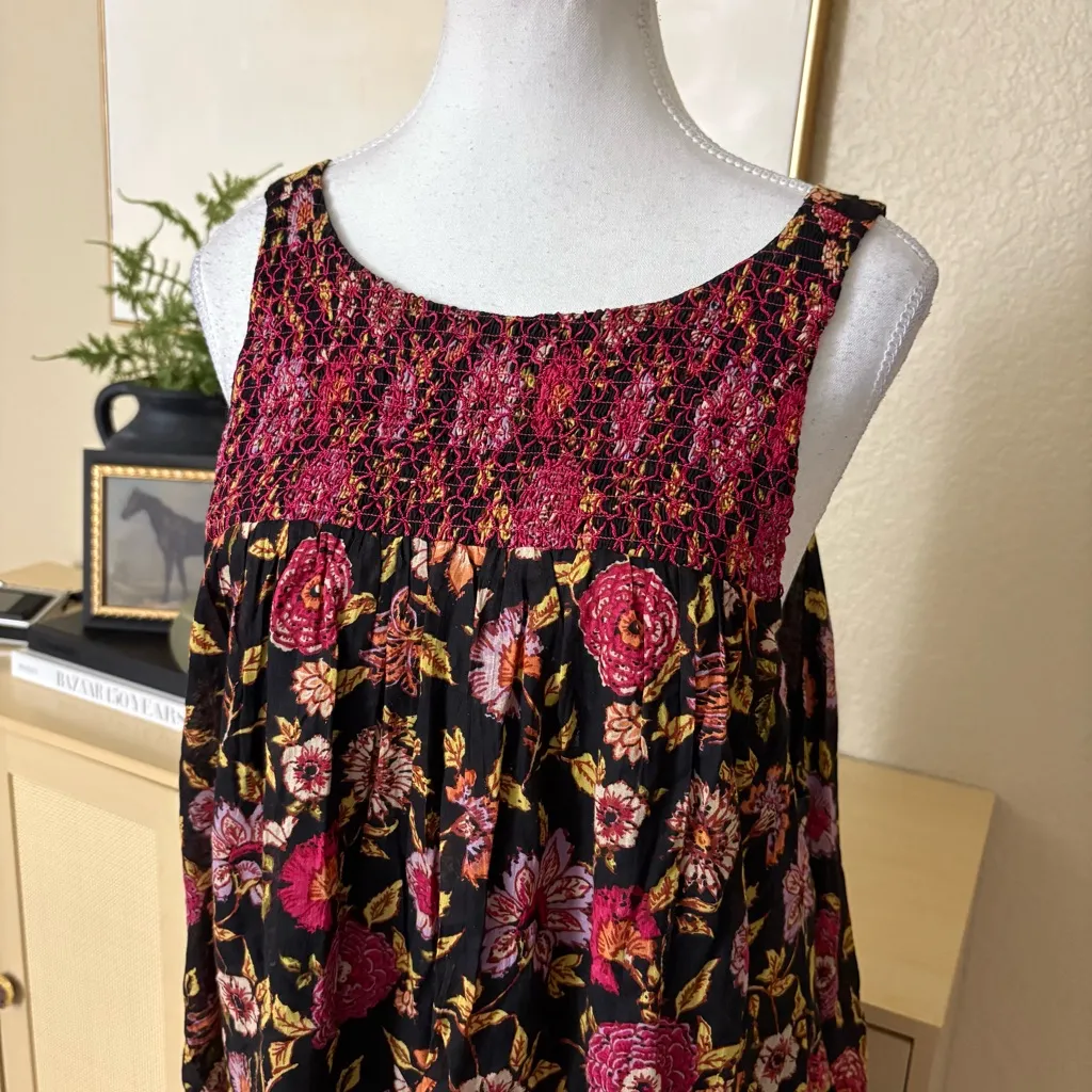 FREE PEOPLE Floral Oh‎ Baby Print Dress Size Medium - Image 4