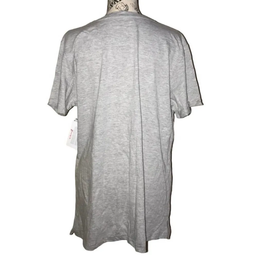 BREAST CANCER AWARENESS GRAY & PINK STRONGER TOGETHER TEE SMALL - Image 5