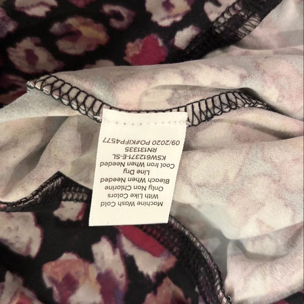 New With Tags Evereve Peyton Jensen Stella Leopard Pullover Sz M - Image 10