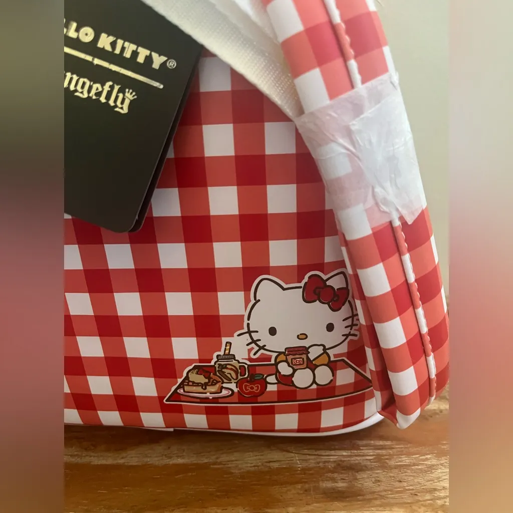 Loungefly Sanrio Hello Kitty Gingham mini Backpack - Image 7