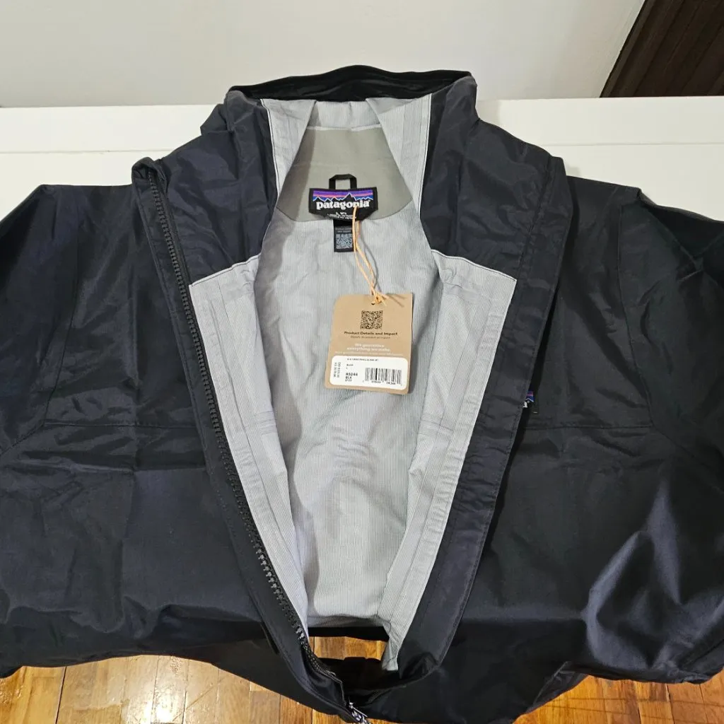 Patagonia Women's Torrentshell 3L Rain Jacket - Black - Size L - 85246 - Image 9