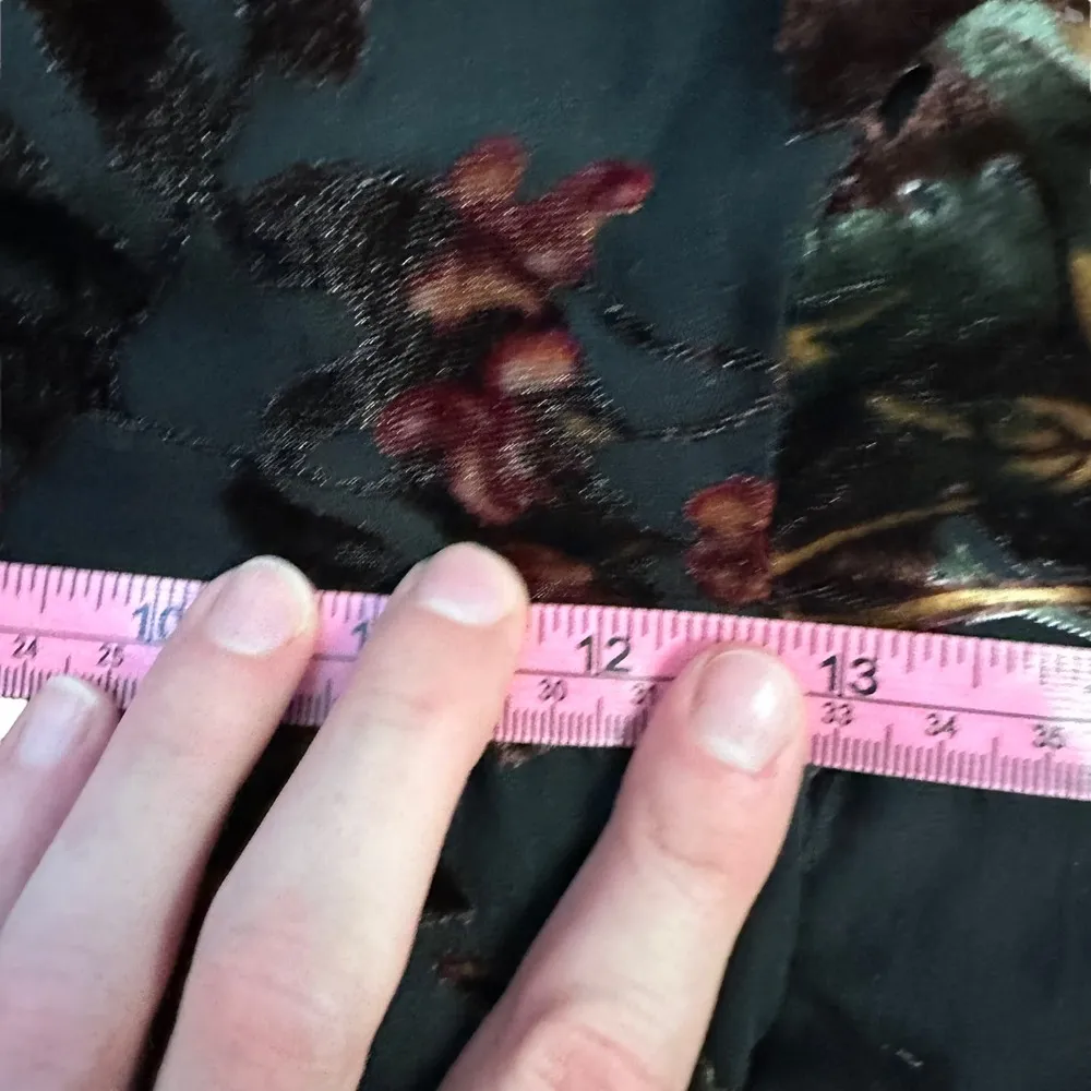 Hutch Gemma Burnout Velvet Floral Wrap Maxi Dress - Image 10