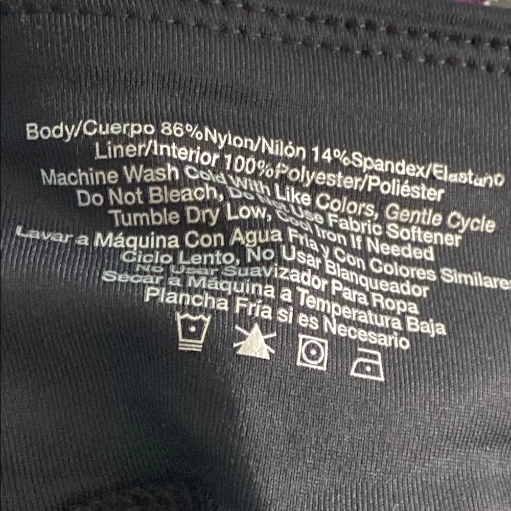 Avia Women's Size Small 4-6 Black Athletic Bike Shorts NWT - Image 7