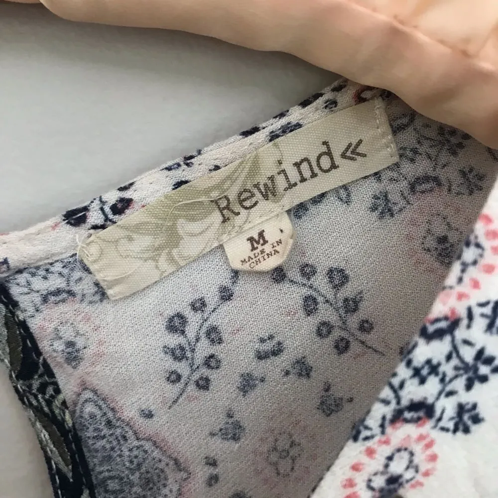 Boho bell sleeve romper - Image 3