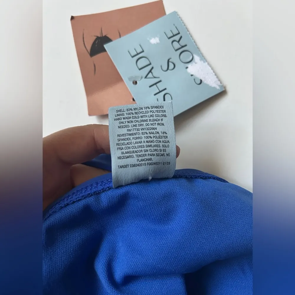 Shade & Shore Women’s Low Rise High Leg Bikini Bottom NWT XL - Image 5