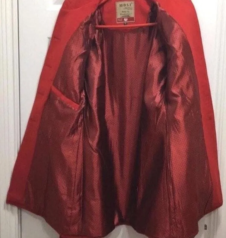 Pea coat Red Size L - Image 5