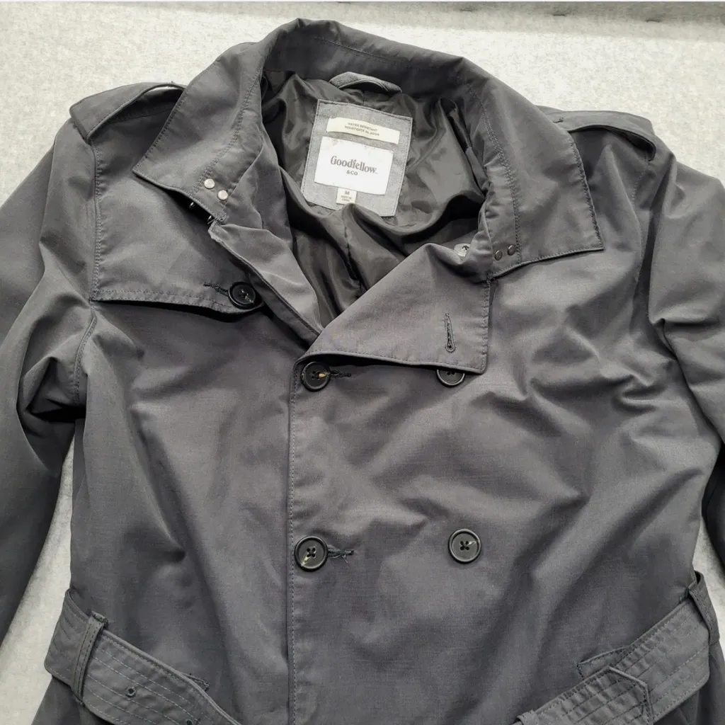 a new day Gray Trench Coat - Image 2