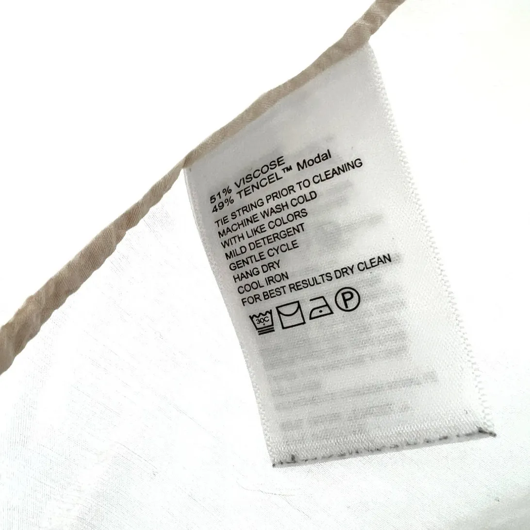 Tommy Bahama | M | Blouse Top Shirt Peasant Tassel Flowey Soft Lightweight Women - Image 3