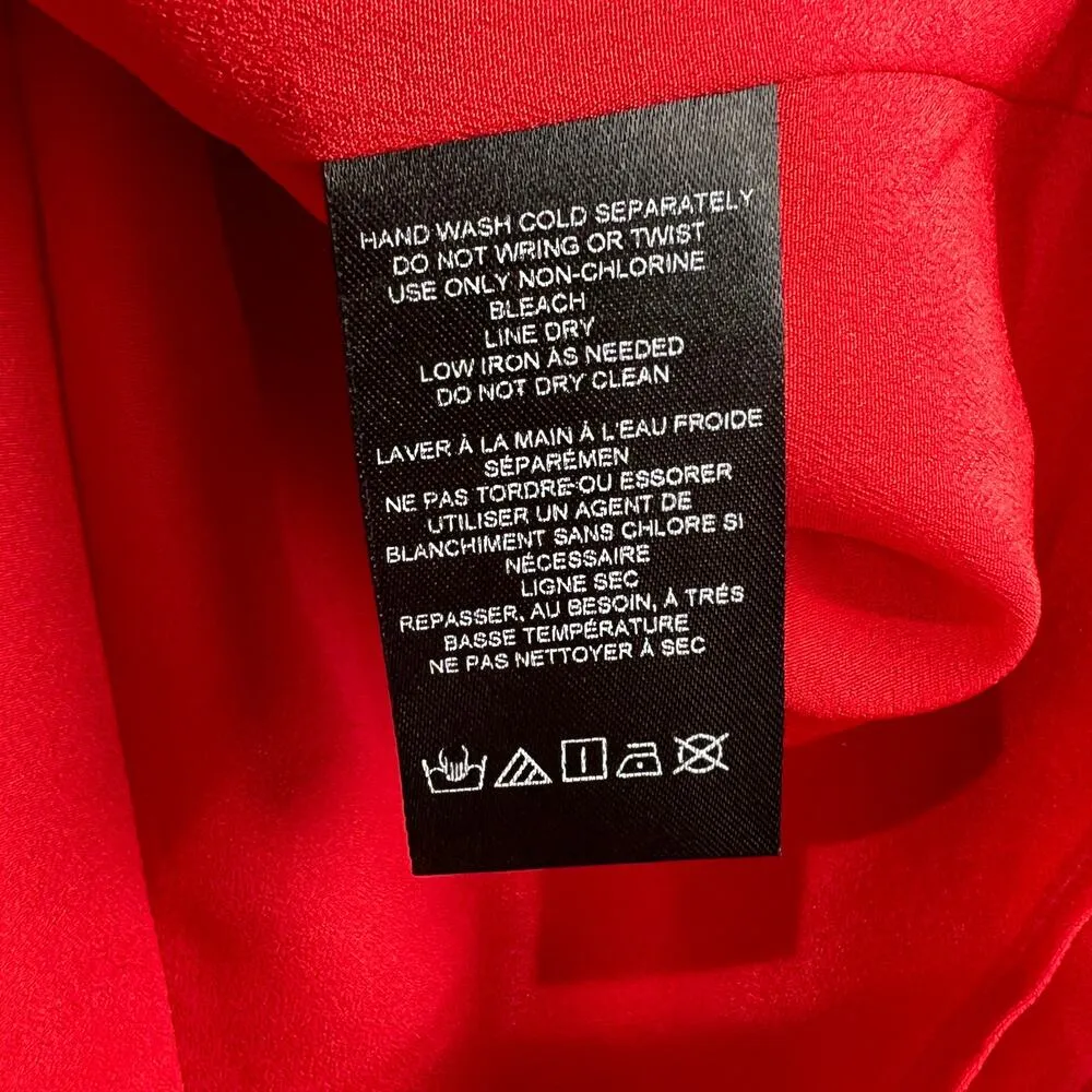 Anthropologie Maeve Sequin Blazer Dress New Red Menswear Devil Cocktail - Image 7