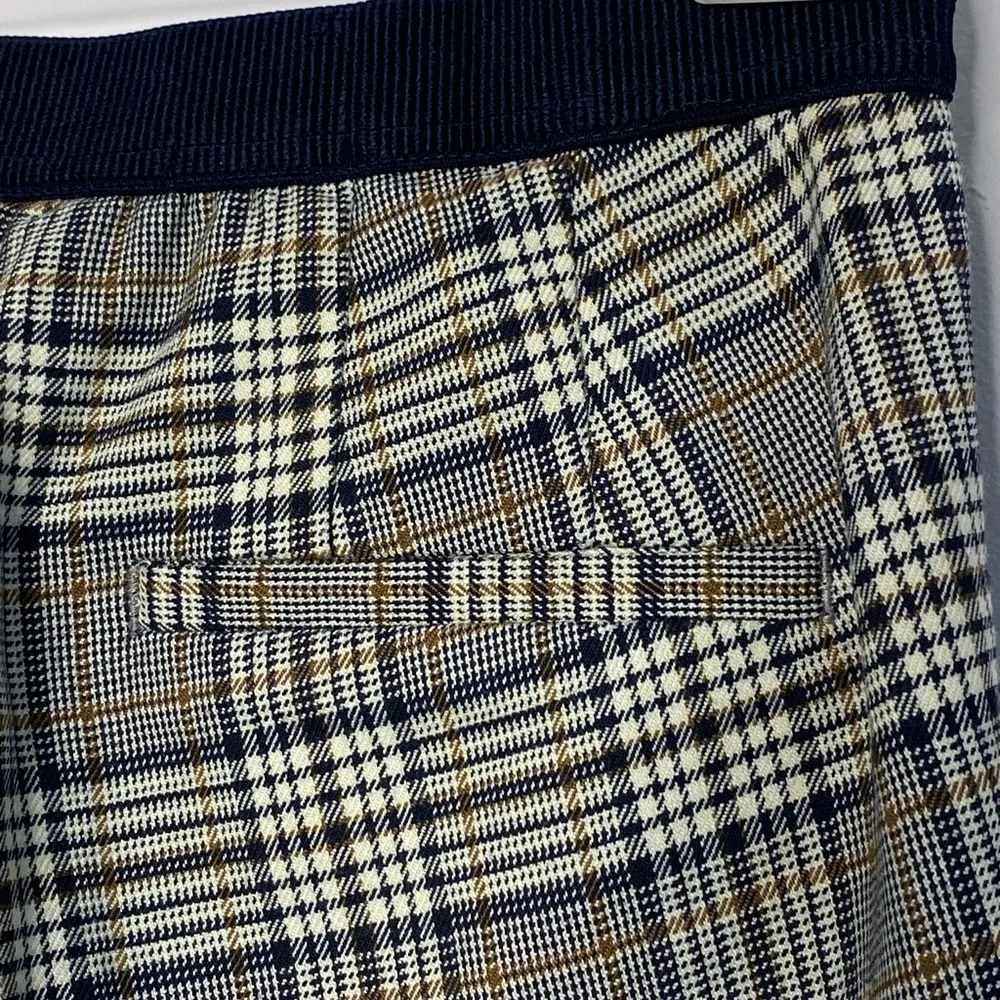Zara high waisted plaid pants - Image 3