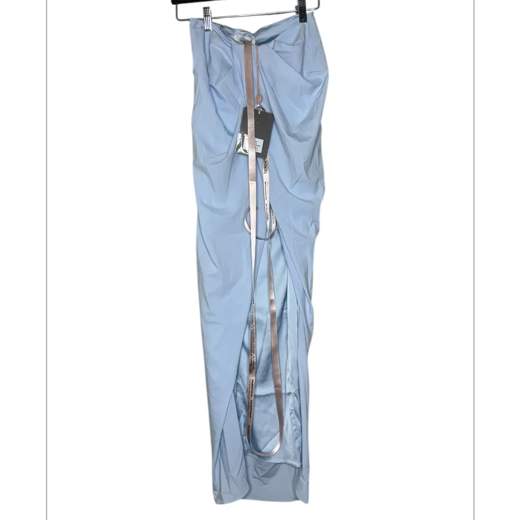 NWT House of CB 'Vesper & Una' corset two piece set in Soft Blue Lighter Size XS - Image 6