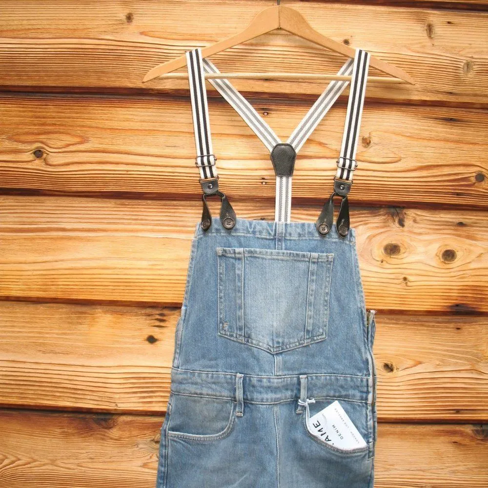 NWT Frame  Denim Overalls Pants Jeans - Image 5