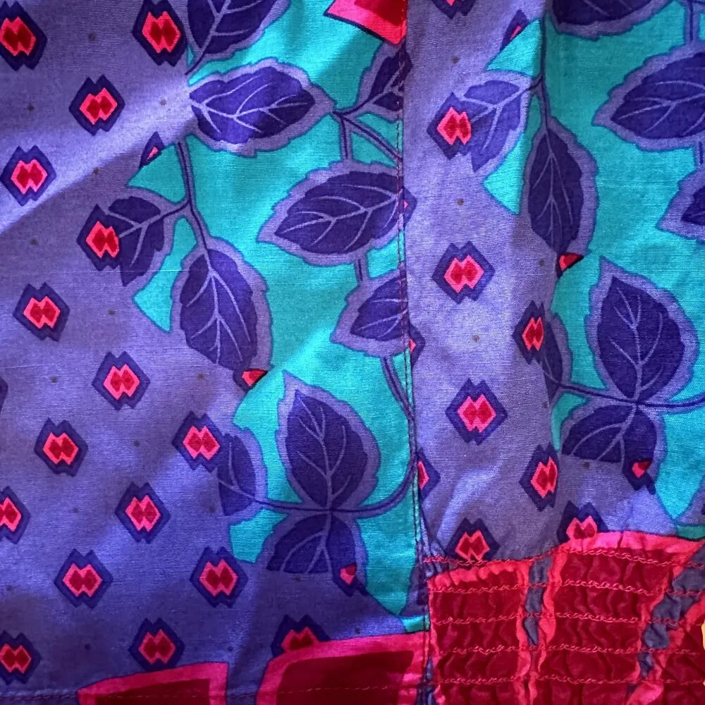 Vintage Campus Casuals of California Set 70s Floral Blouse Midi A - Image 3