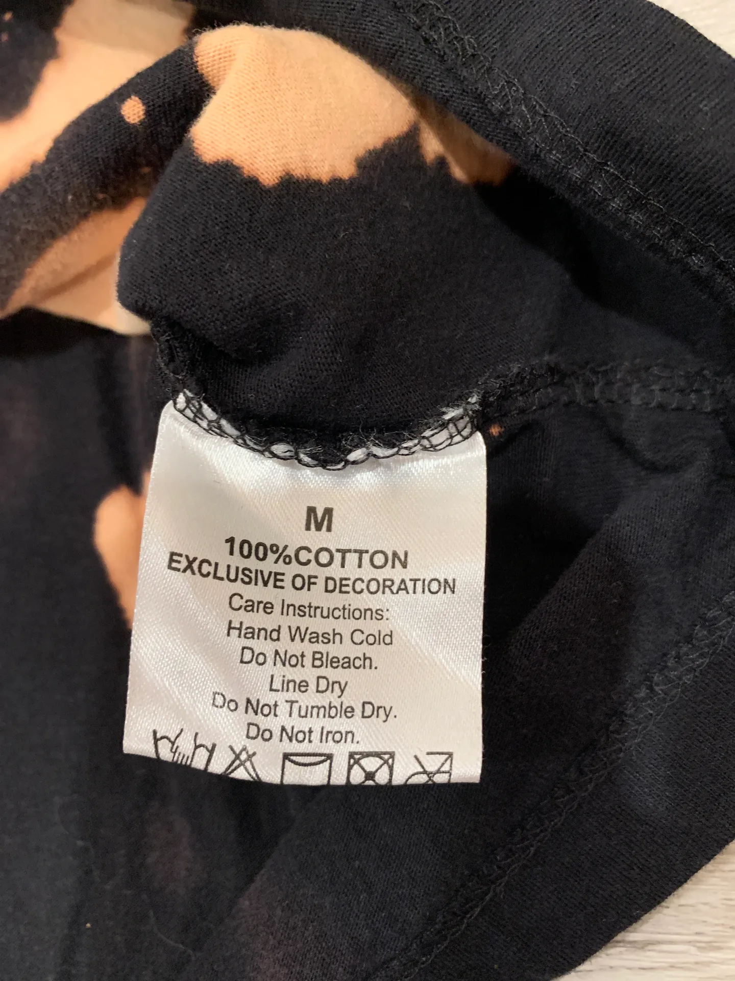 Honey Bleached Tee Size M - Image 4