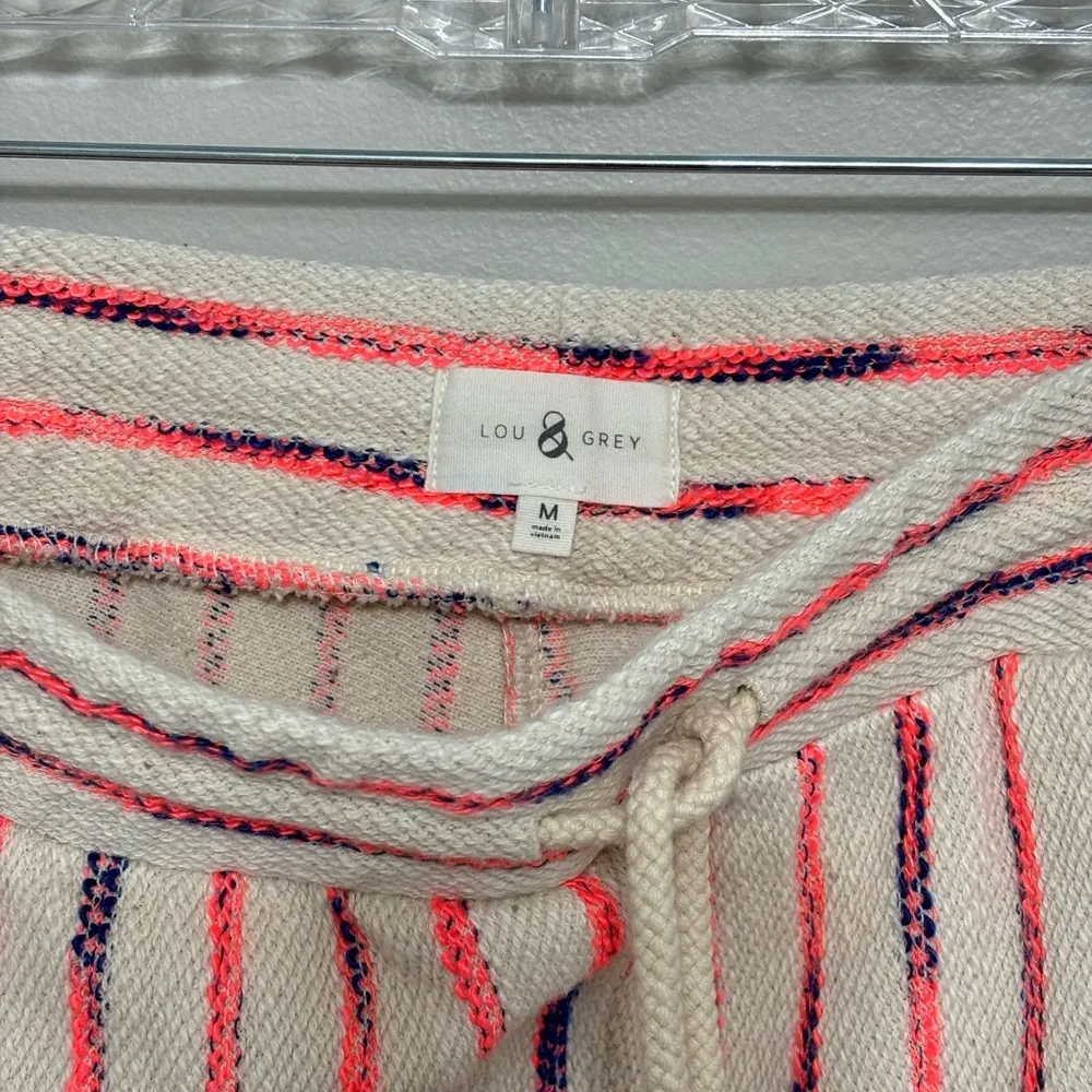 Lou & Grey Cotton Pull-On High Waisted Shorts - Size M - Image 3