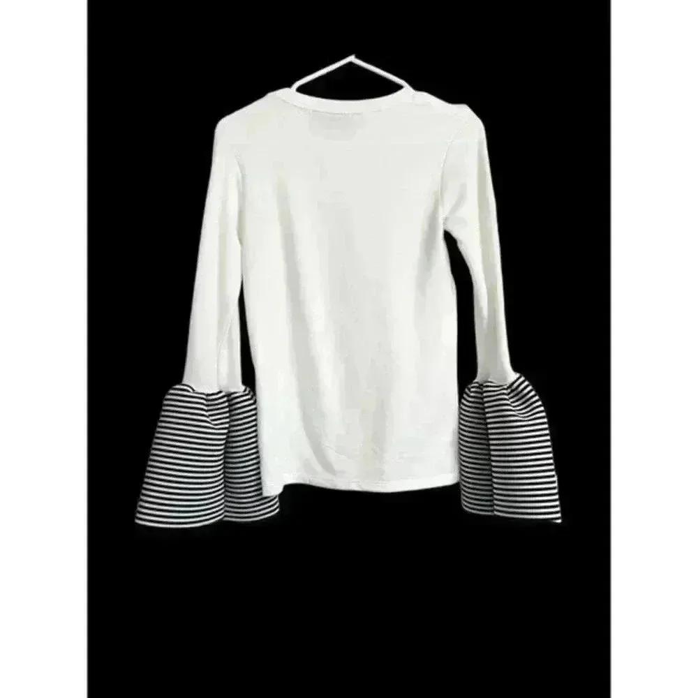 Style Mafia bell sleeve‎ blouse White - Image 8