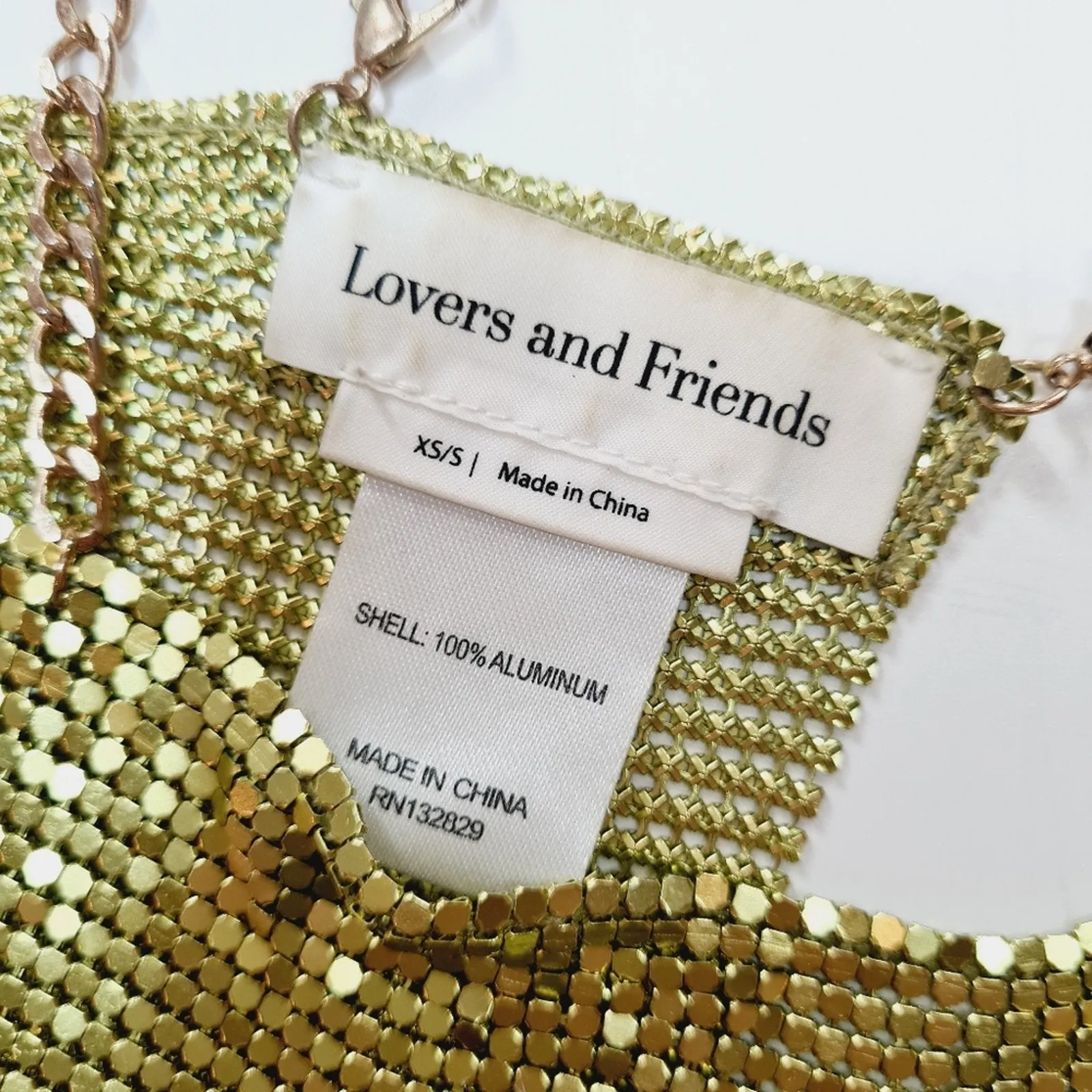 Lovers and Friends Silverlake Top in Pear Green XS/S - Image 4