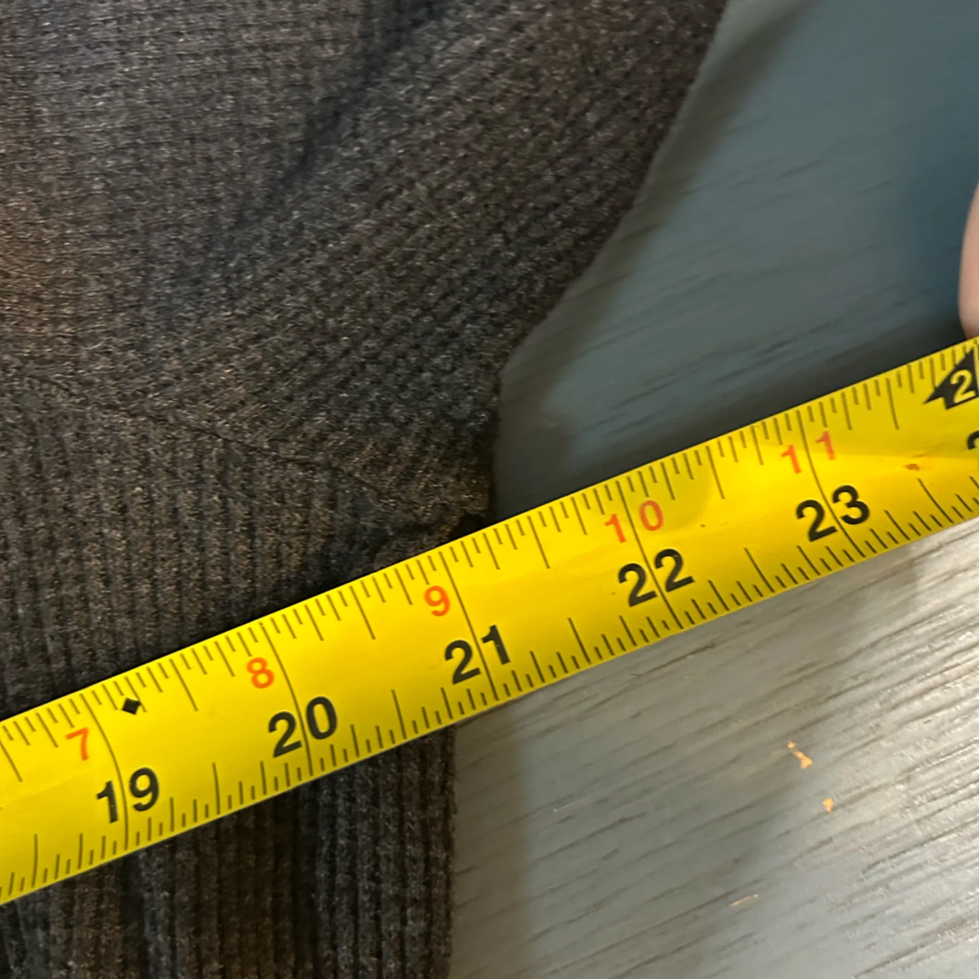 T.La Charcoal Grey Long Sleeve Top | Large Gray - Image 6