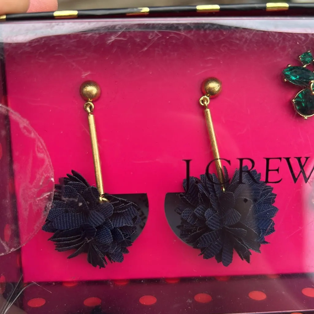 JCrew Set Gift box set of‎ 3 Earrings - Image 3