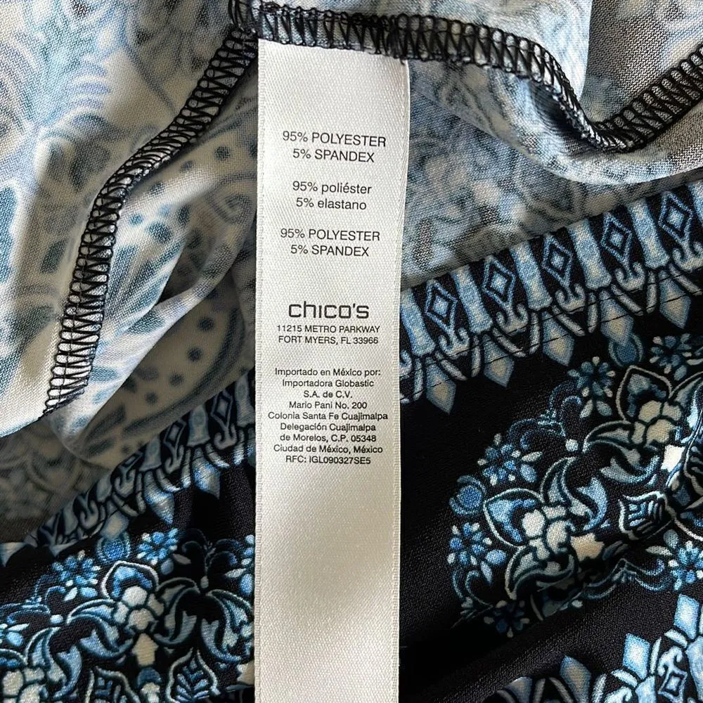 Chico’s Halter/Cold Shoulder Style Maxi Dress. Size 2‎ - Image 7