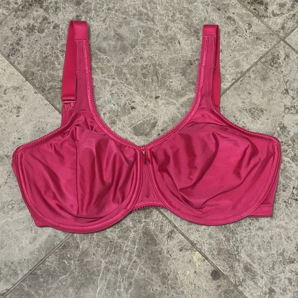 Wacoal Basic Beauty Full Figure Seamless Bra Pink 855192 Size 34DDD - Image 2