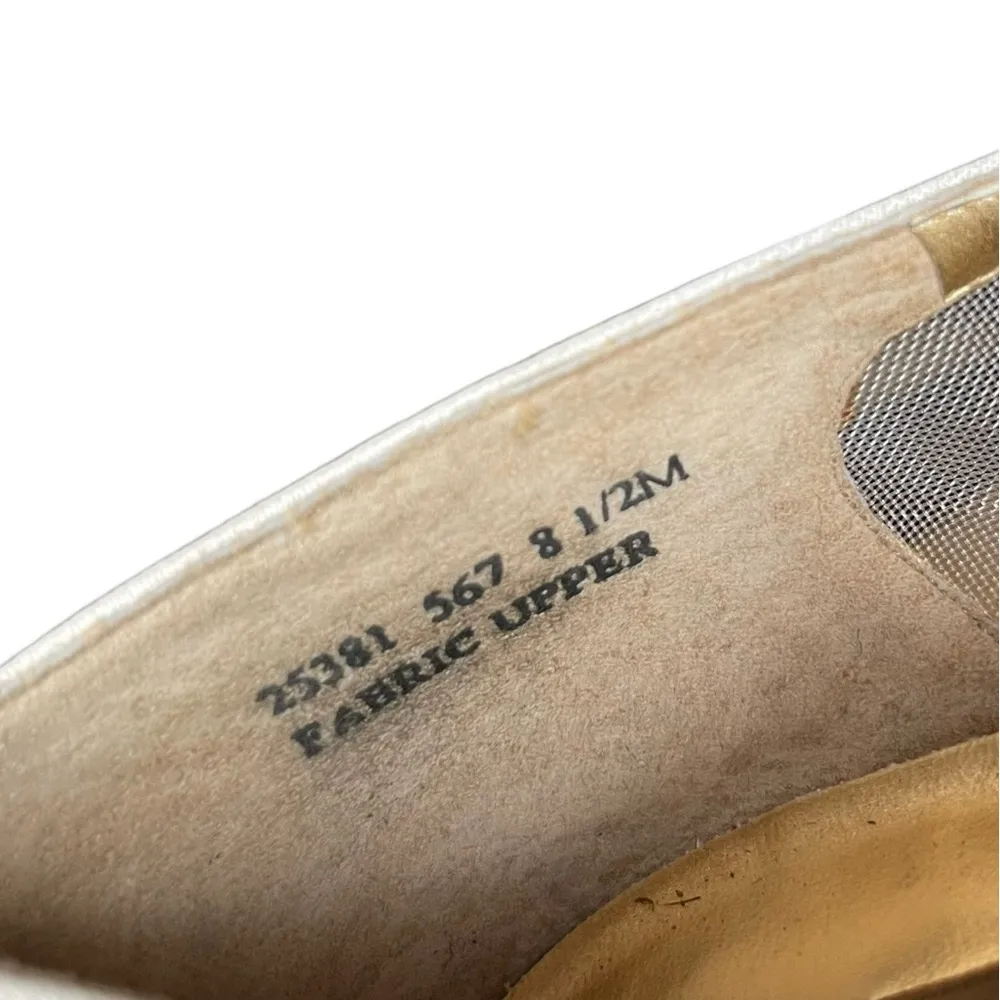 Miranda Heels‎ with Pearl Accents Size 8.5 - Image 5