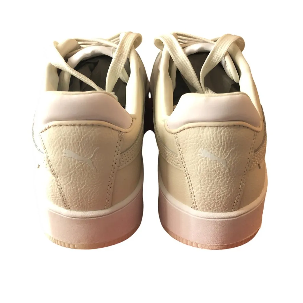 Puma Womens Carina Street Sneakers Puma White Vapor Gray 10.5 - Image 4