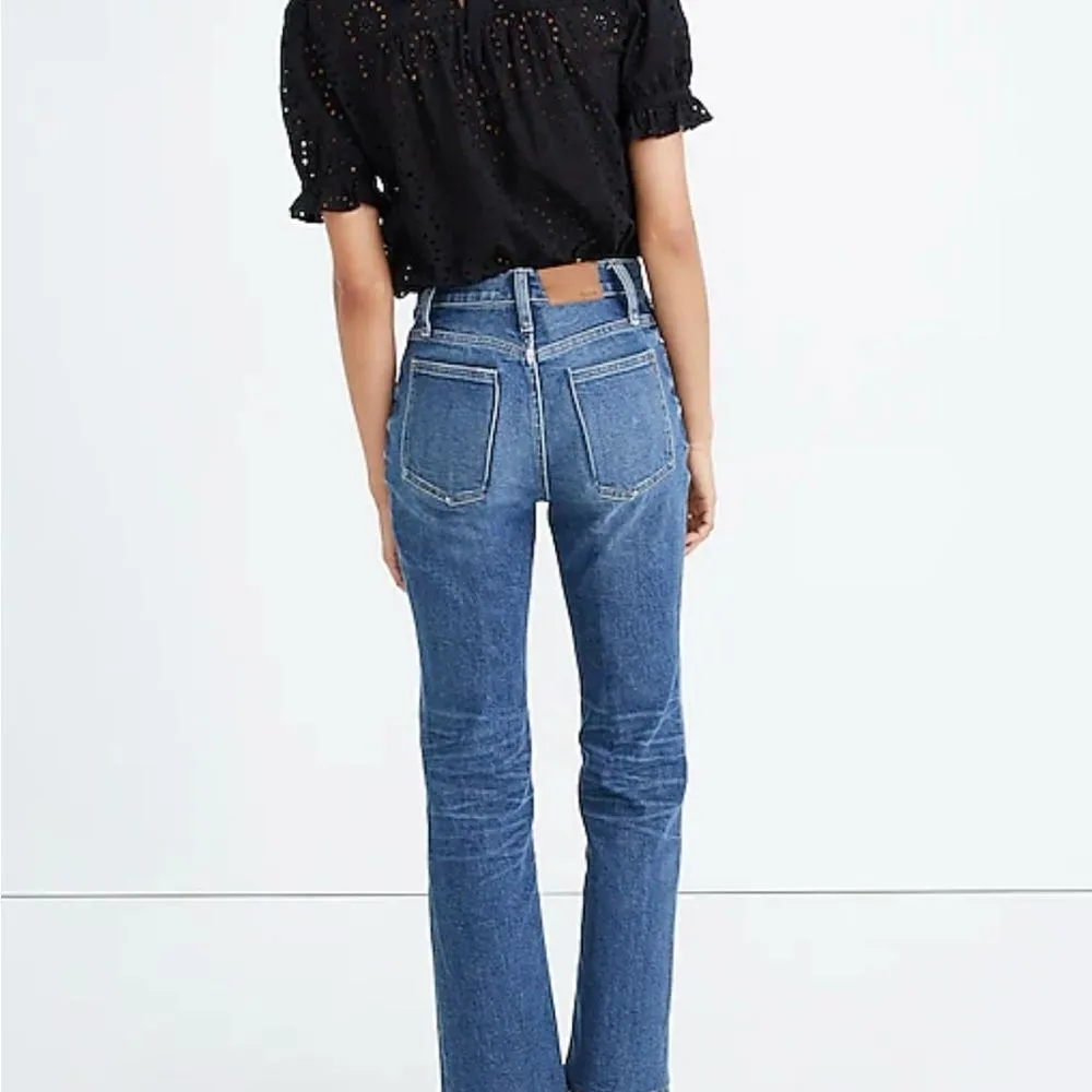 Madewell  Slim Demi Boot High Rise Jeans Size 24 - Image 2