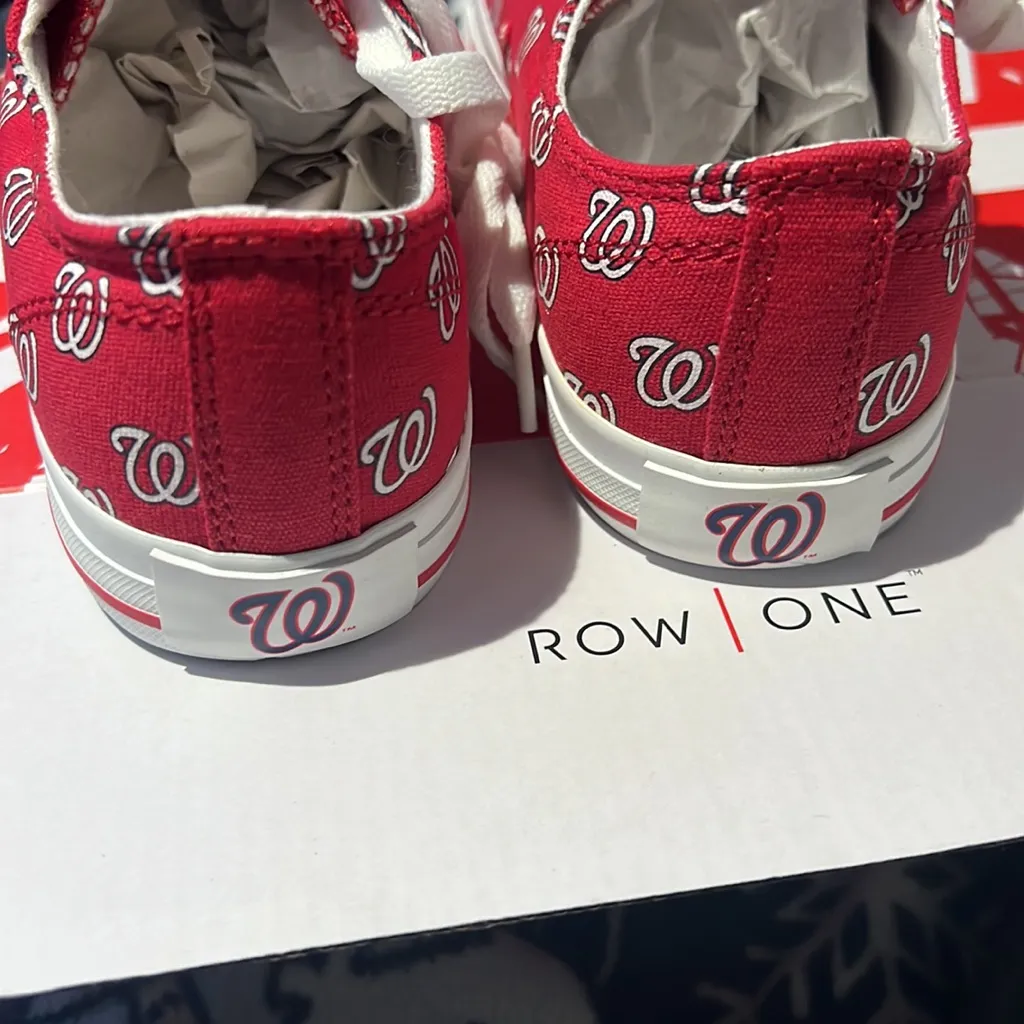 Washington Nationals Row One Shoes Red Size 6.5 - Image 5