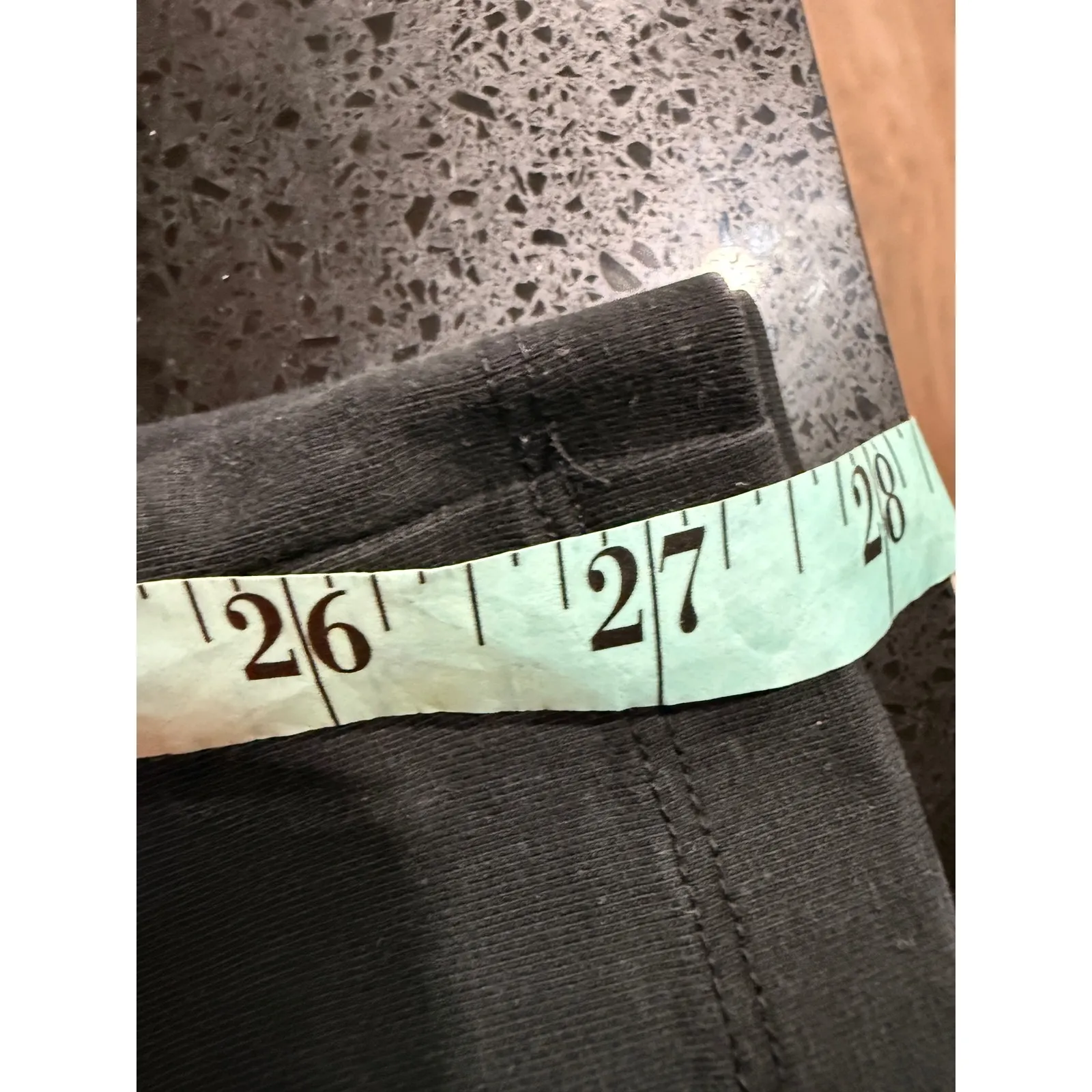 PINK Victoria's Secret Yoga Leggings Black Sequins Logo Athletic Pants L Size L - Image 6