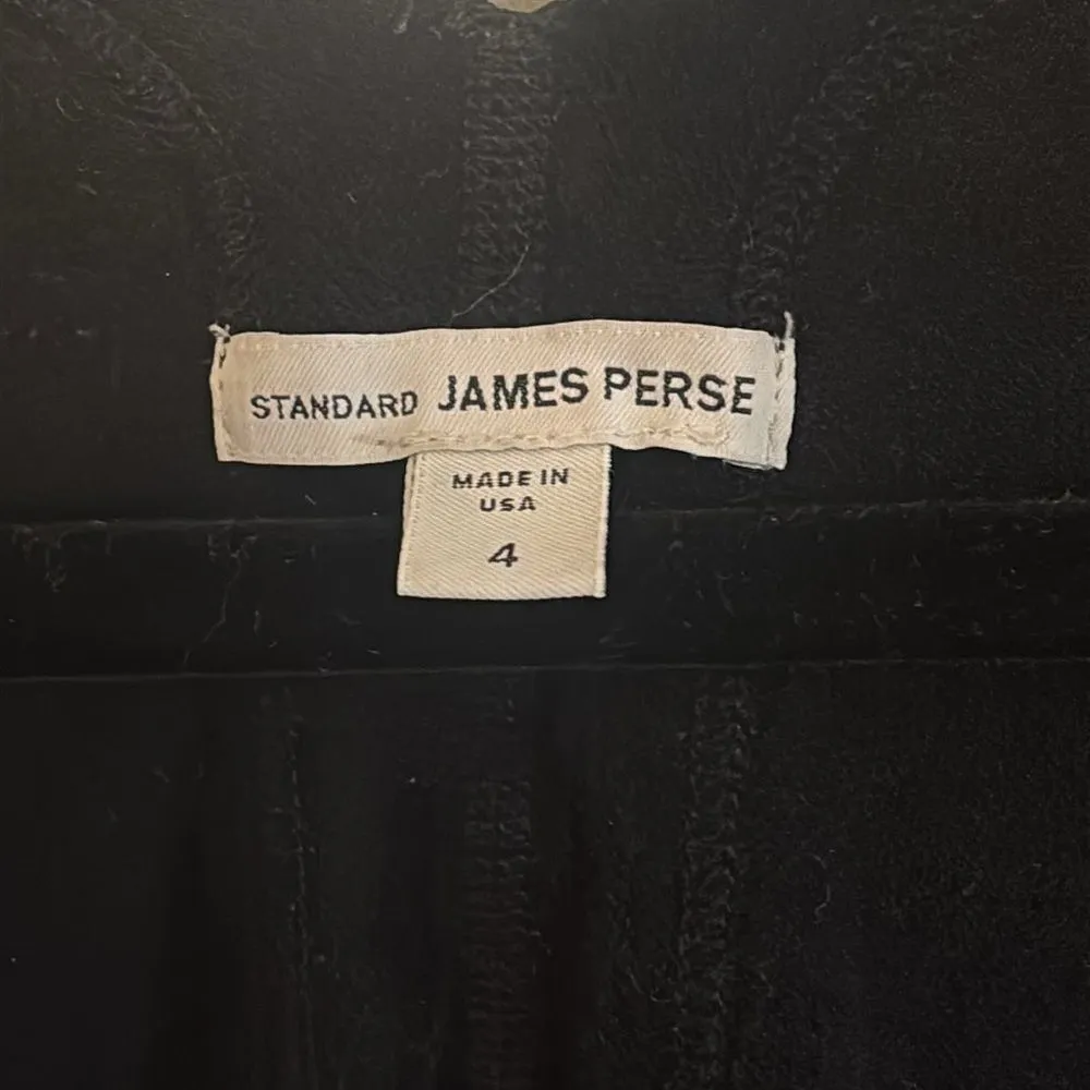 James Perse Black Cardigan Sweater Size 4 - Image 2